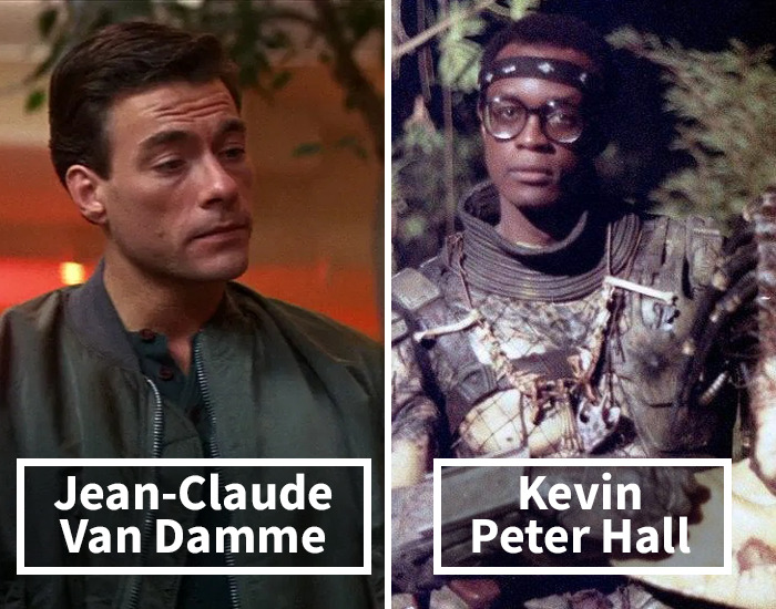 Jean-Claude Van Damme fue sustituido por Kevin Peter Hall en Predator