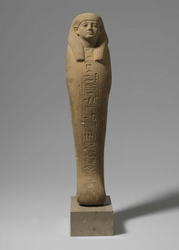 Mummiform Funeral Servant With Hidden Hands, End Of The 12th Dynasty; Nymaâtrê Amenemhat III; Early 13th Dynasty (Attribution According To Style) (-1862 - -1757)