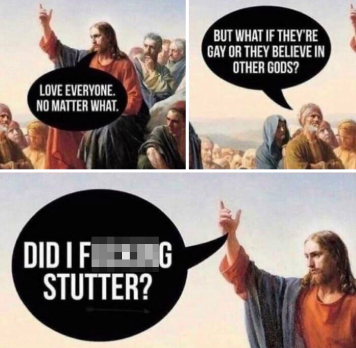 Jesus Never Stutters