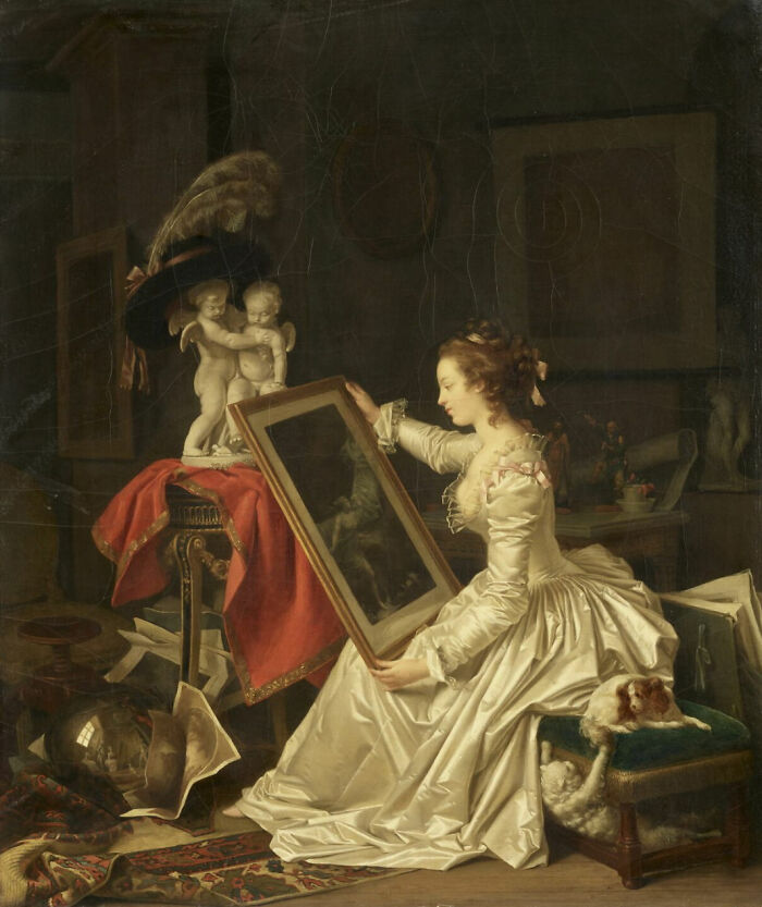 The Interesting Student By Gérard, Marguerite (Around 1786)