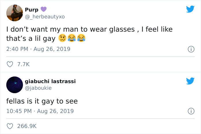Apparently It’s Gay To See Now