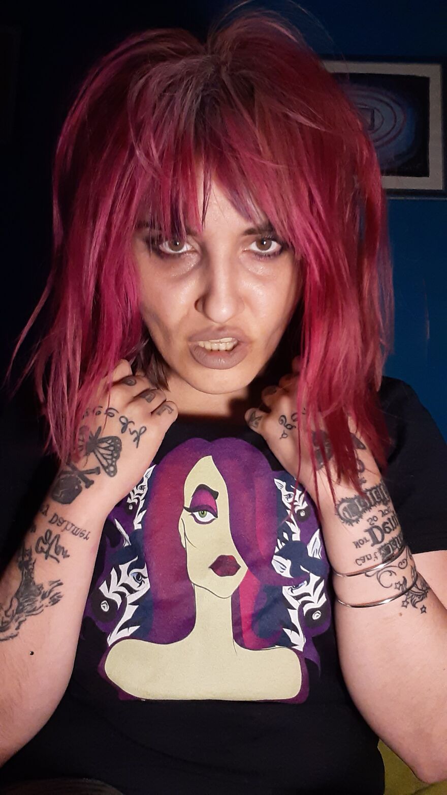 After 3 Years Of Cyber Threats, Ex Playboy Columnist Changed Her Image To Real Life Joker