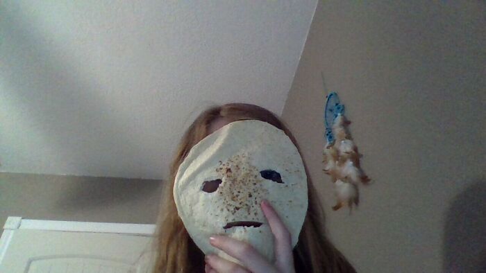 It Was For A Project In Ss (Yes, It's A Tortilla)