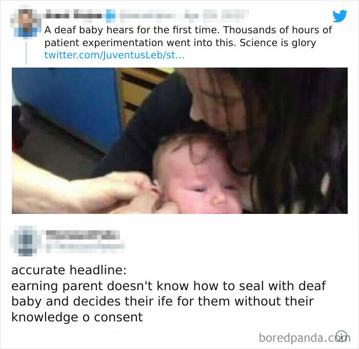 The Baby Would Rather Be Deaf