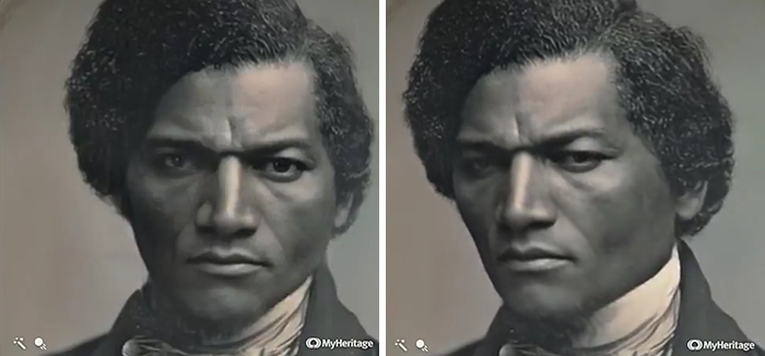 Portrait of a historical figure animated using a new deepfake AI tool that brings photos to life.