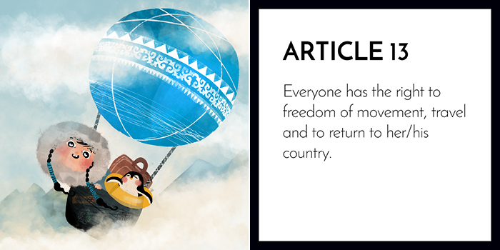 Article 13: Everyone Has The Right To Travel