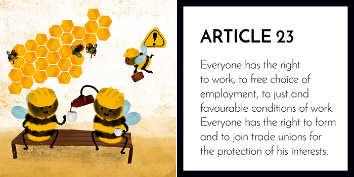 Article 23: Everyone Has The Right To Work
