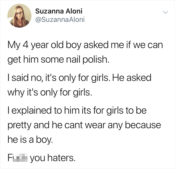 Nail Polish Is Only For Girls
