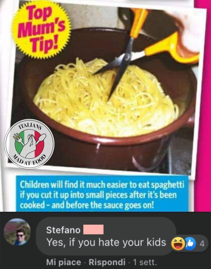 How About Giving Them Short Pasta