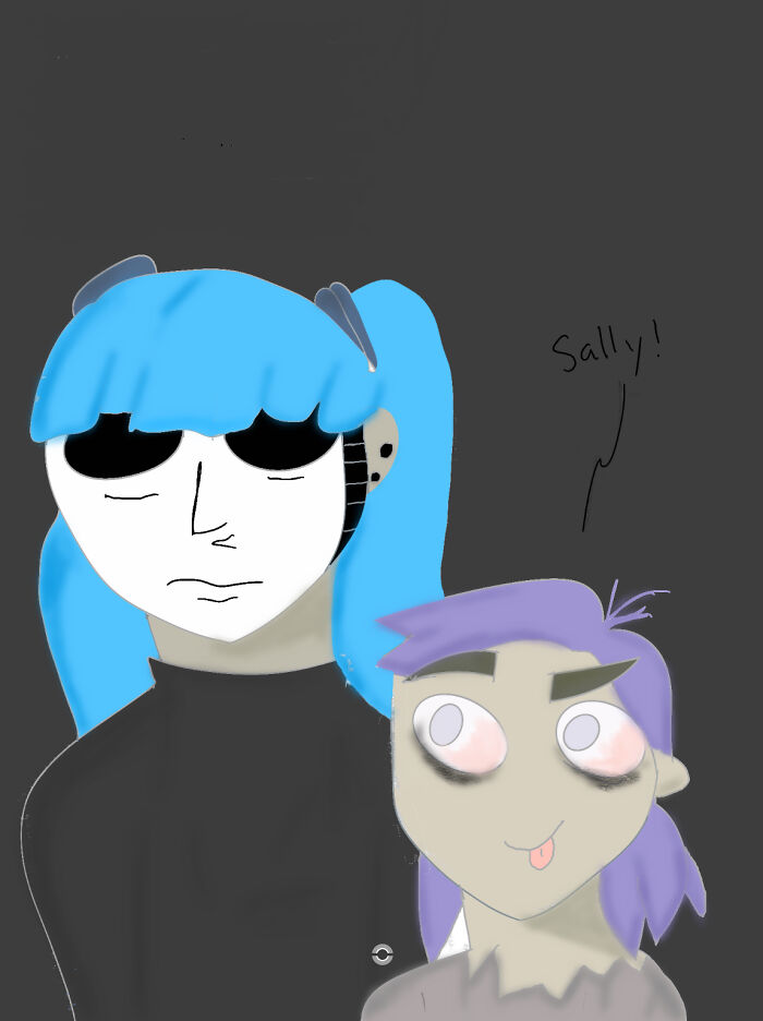 Old Drawing Of Sally Face! New Ones Are Work In Progress!