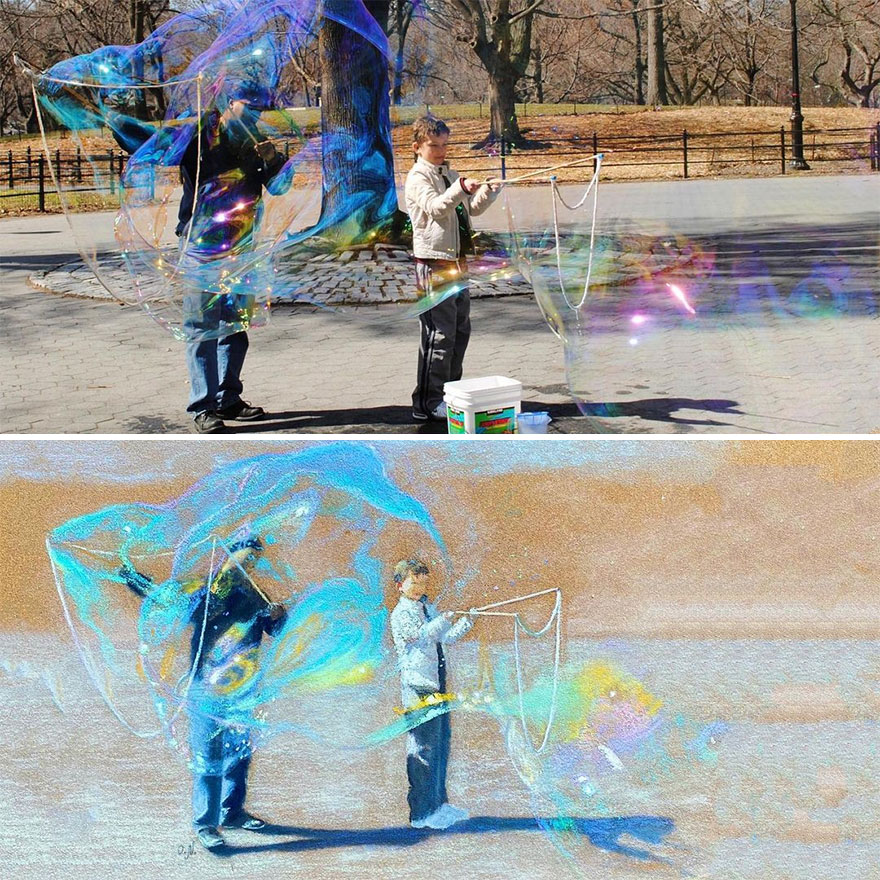 The Bubble Makers At The Central Park