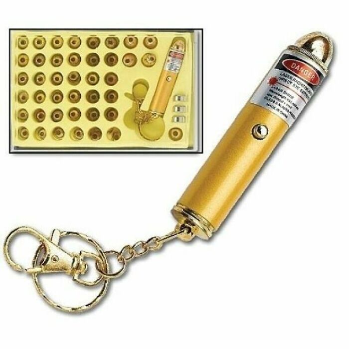 Crackin' Open A New Laser Pointer With All Those Attachments