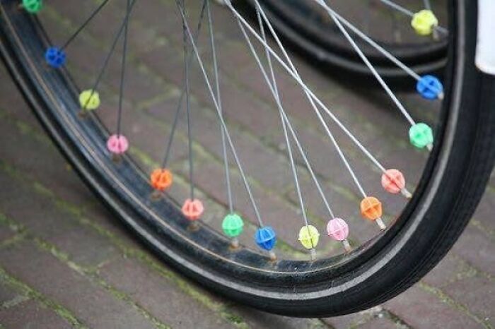 Putting Bike Beads On Your Bike