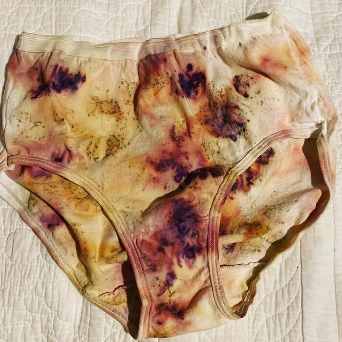 Plant Dyed Underwear On Etsy