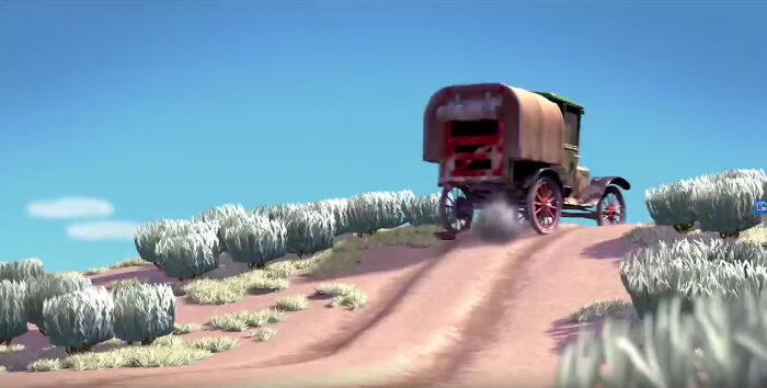 En el cortometraje de Pixar Boundin' (2003), se ve un modelo T subiendo una colina hacia atrás. Esto se debe a que los modelos T dependían de la gravedad para suministrar combustible a su motor, y subir una colina empinada podía hacer que el motor se parara. La solución, si tenías que subir una colina empinada, era conducir marcha atrás