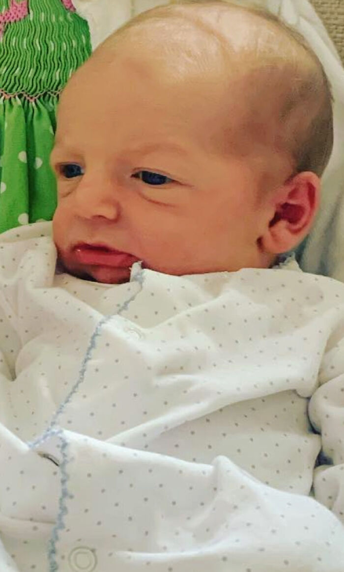 Friend Of A Friend's Baby Looking Like A Grizzled Accountant Ready To Retire Soon
