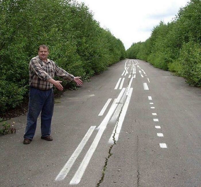 Straight Lines Painted Boss!