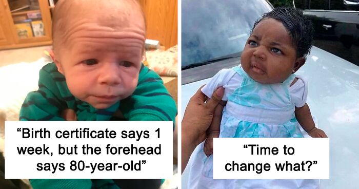 50 Times People Were Expecting Cute Babies But Ended Up Having Old People  Instead | Bored Panda