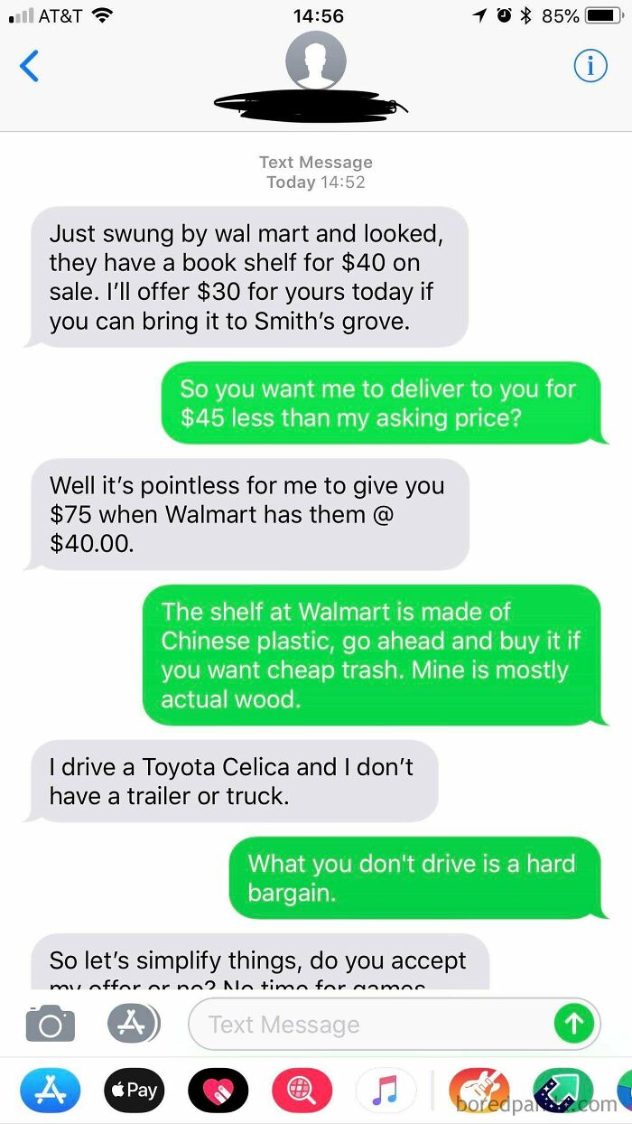 Always Love Dealing With People On Craigslist