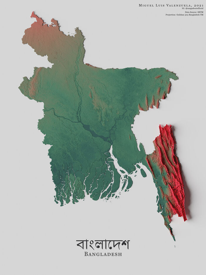 The Topography Of Bangladesh