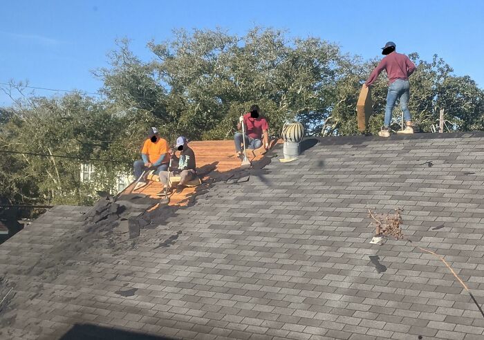 Roofers Sponge Technique
