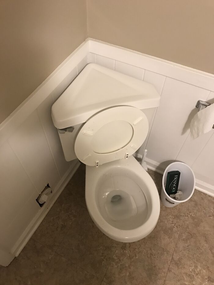 I Have A Toilet In The Corner