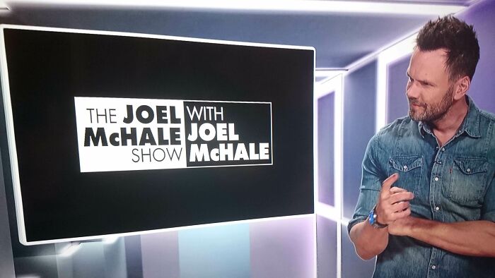 Why Did I Name My Show "The Joel With Mchale Joel Show Mchale"?