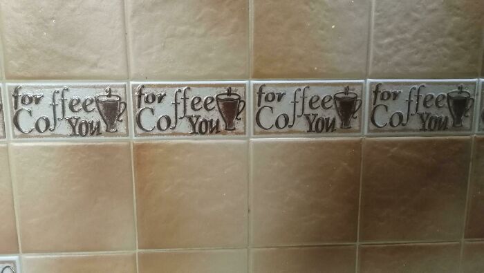 My Girlfriends Kitchen Tiles. Forffee Coyou