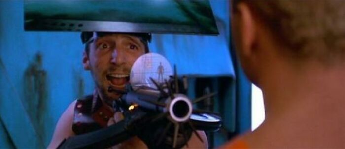 [the Fifth Element] The Mugger’s Rifle Is A Polish Cold War Era Grenade Launcher With Two Ak-47 Magazines Glued To The Barrel