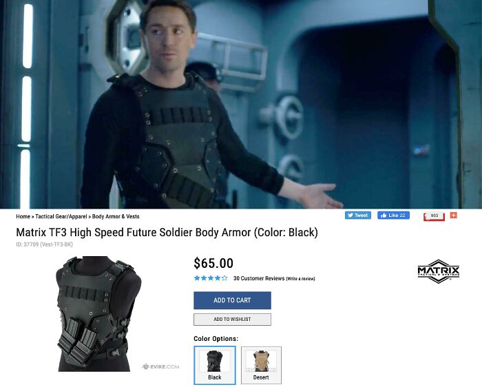 The military crew members in Netflix's Lost in Space (2019) wear foam Airsoft vest.