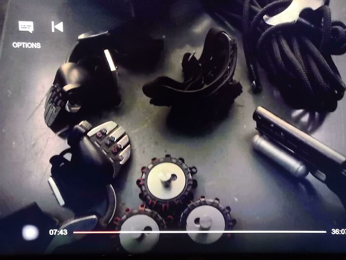 Bruce Waynes High Tech Equipment Apparently Includes Playstation Glove Controllers For Crime Fighting (Gotham, S5, E11)