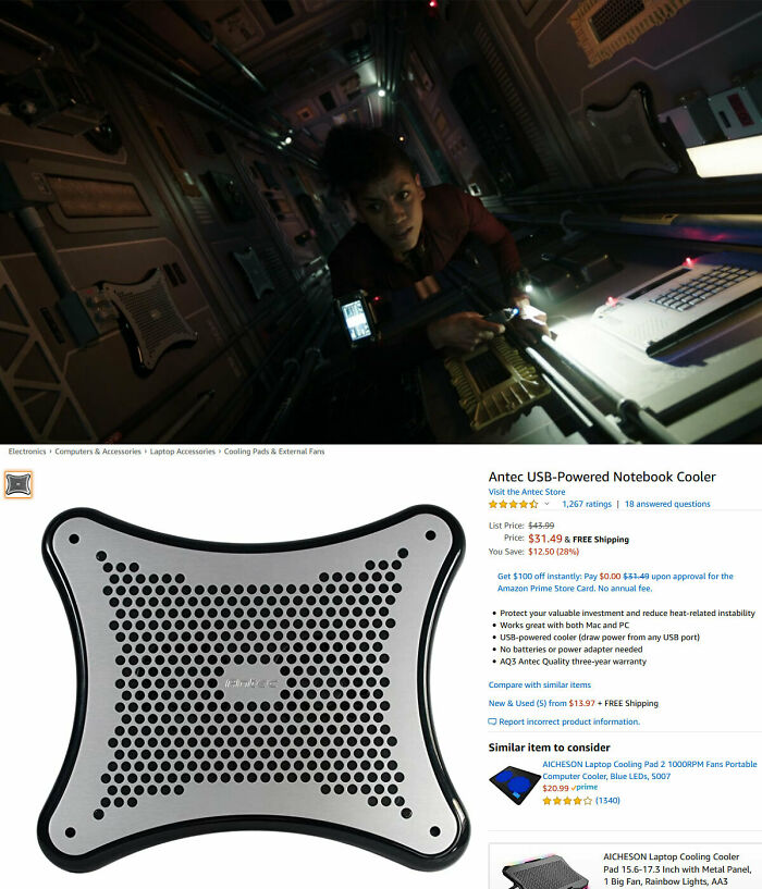 [tv] The Expanse S03e07 Spacecraft Greeble Is A Laptop Cooling Pad