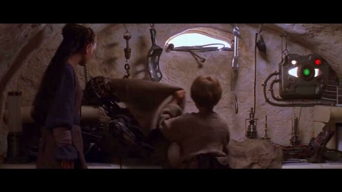 In The Phantom Menace A Plastic Lacrosse Scoop Is Used For Decoration