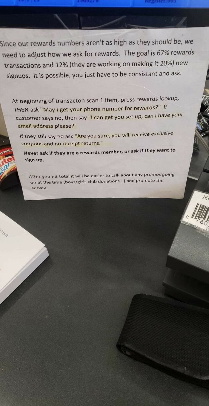 Why Your Cashier Can't Just Take No For An Answer