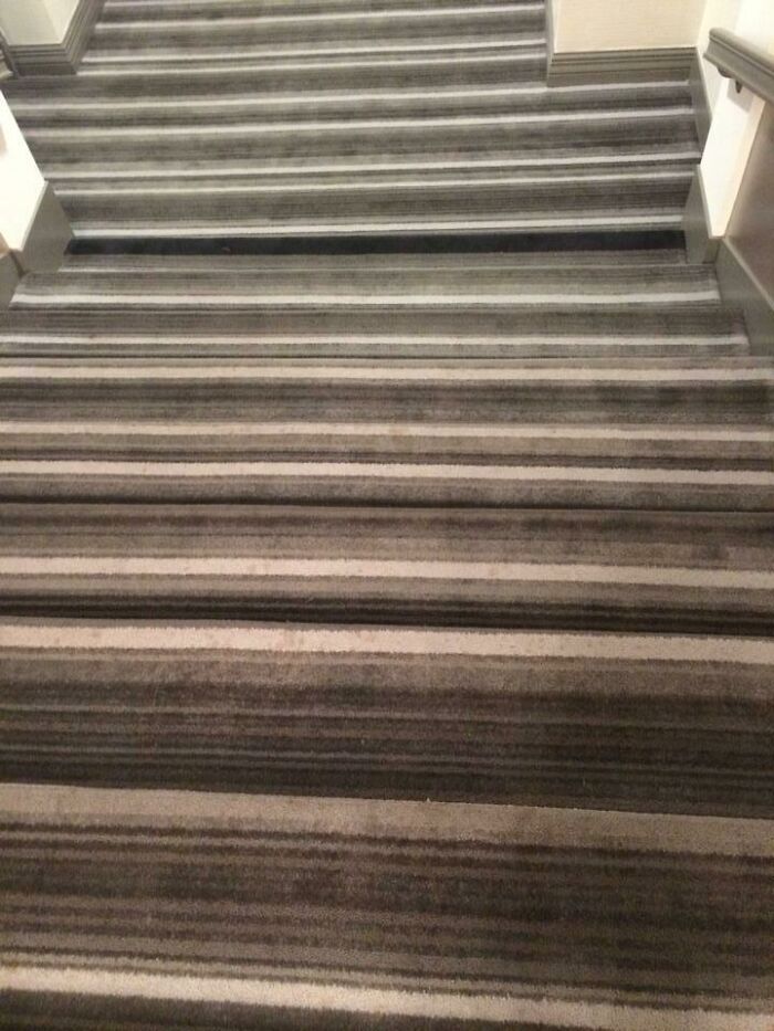 Poor Choice In Carpet For Steps