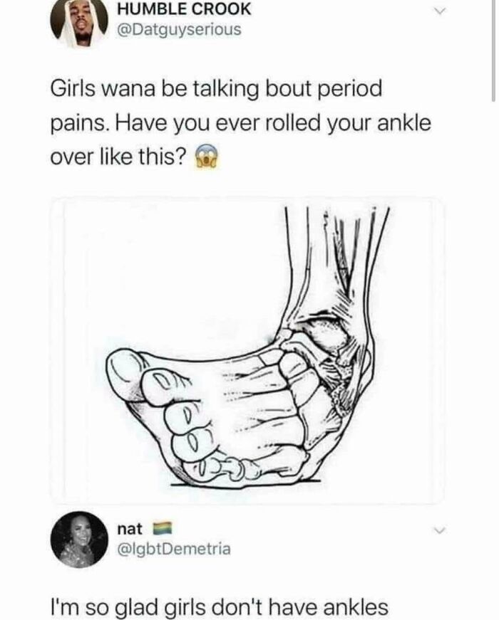 Girls Don’t Have Ankles