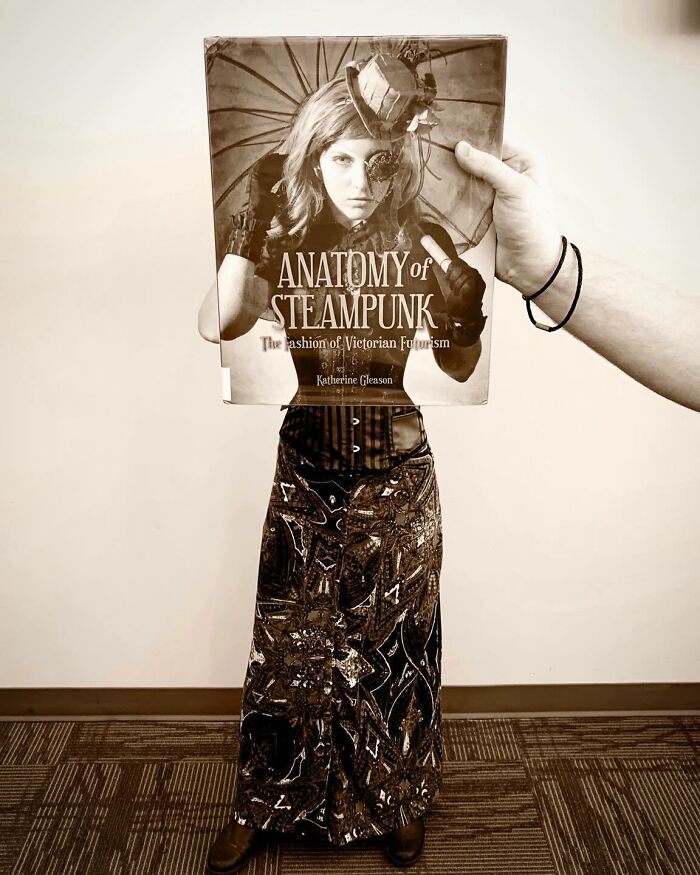 We’re All Dressed Up For #bookfacefriday! #bookface #ebrpl #anatomyofsteampunk #katherinegleason