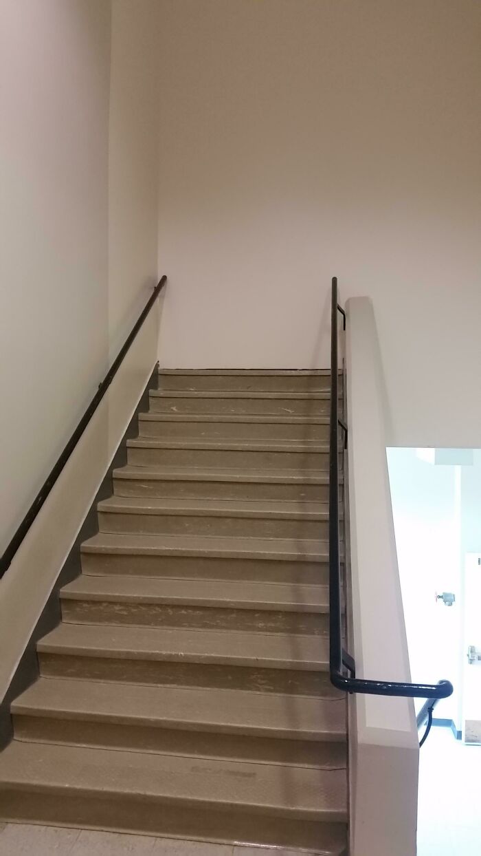 My School Has A Staircase To Nowhere