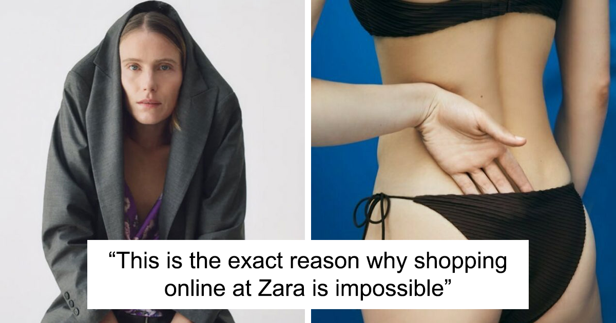 Zara Shoppers Are Saying It S Impossible To Shop Online Due To Weird Modeling Poses Share Screenshots To Prove Their Point New Pics Bored Panda
