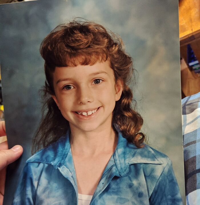 My Mom Cut & Styled My Hair For Picture Day. I Never Let Her Touch My Hair Ever Since