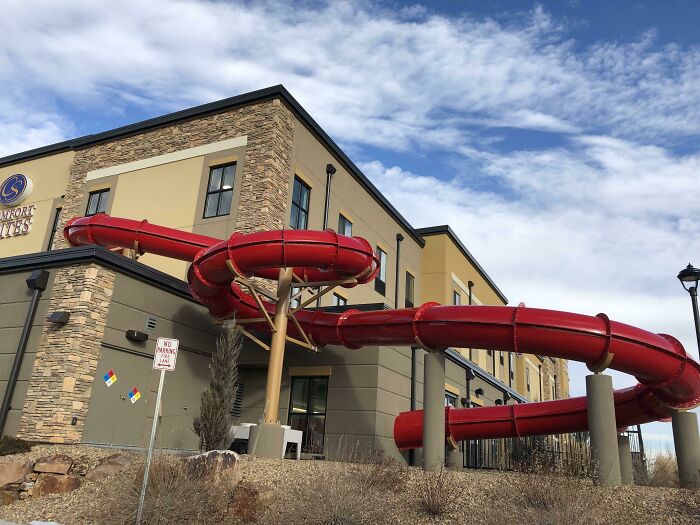 This Hotel In Colorado Has A Giant Slide