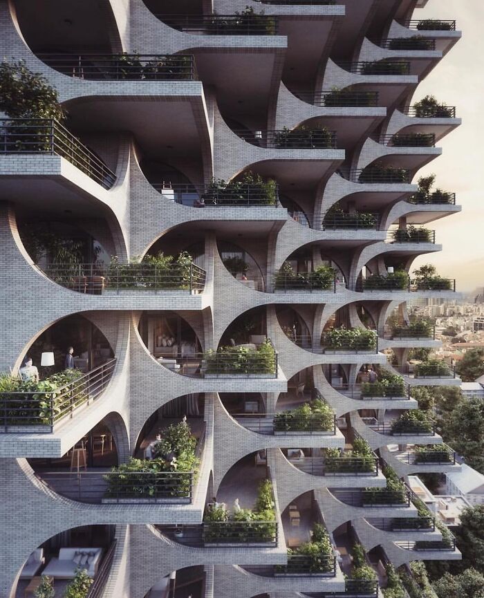 This Apartment Building In Tel Aviv, Israel