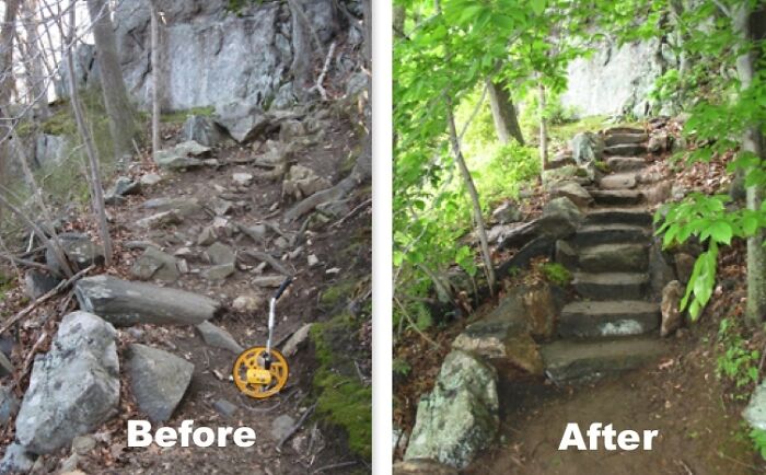 I Run An All-Volunteer Trail Crew That Specializes In Good Old-Fashioned Technical Stonework. Here Is What We Make!