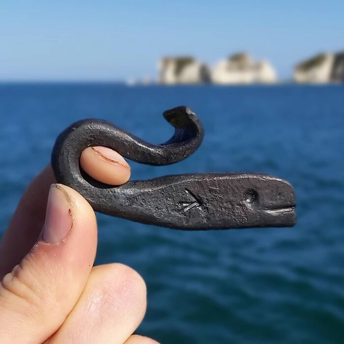 I'm A 16 Yr Old Blacksmith And I Forged This Whale Bottle Opener :) Hope You Like It!