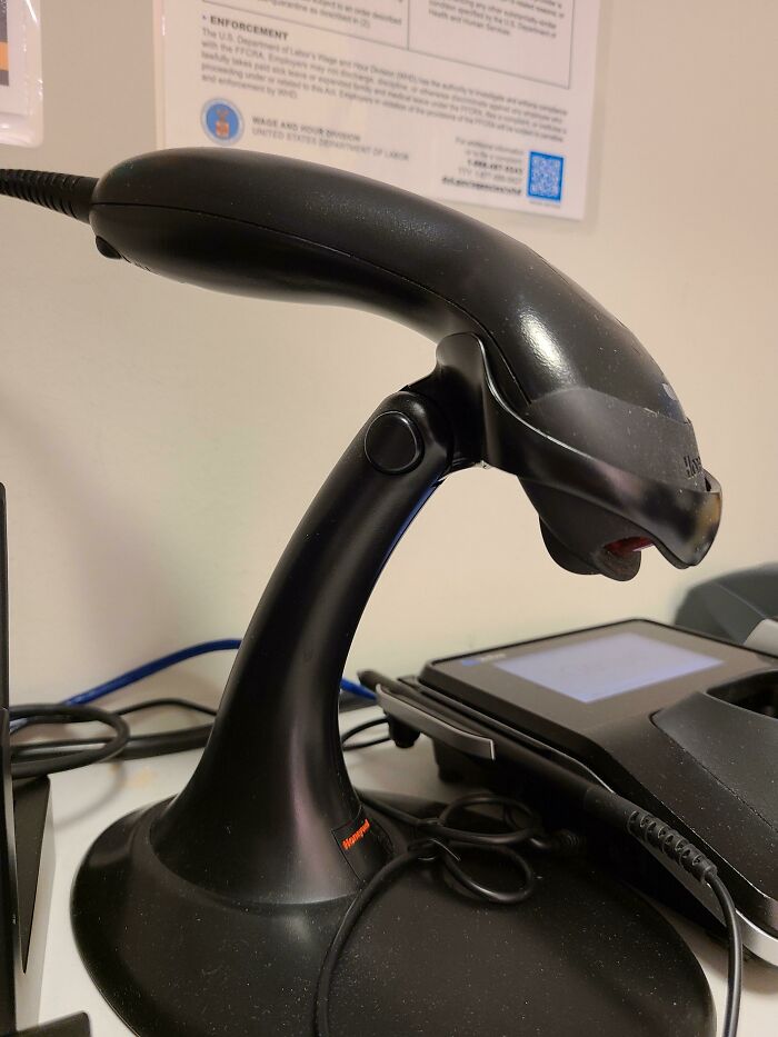 Our Scanner At Work Looks Like A Xenomorph