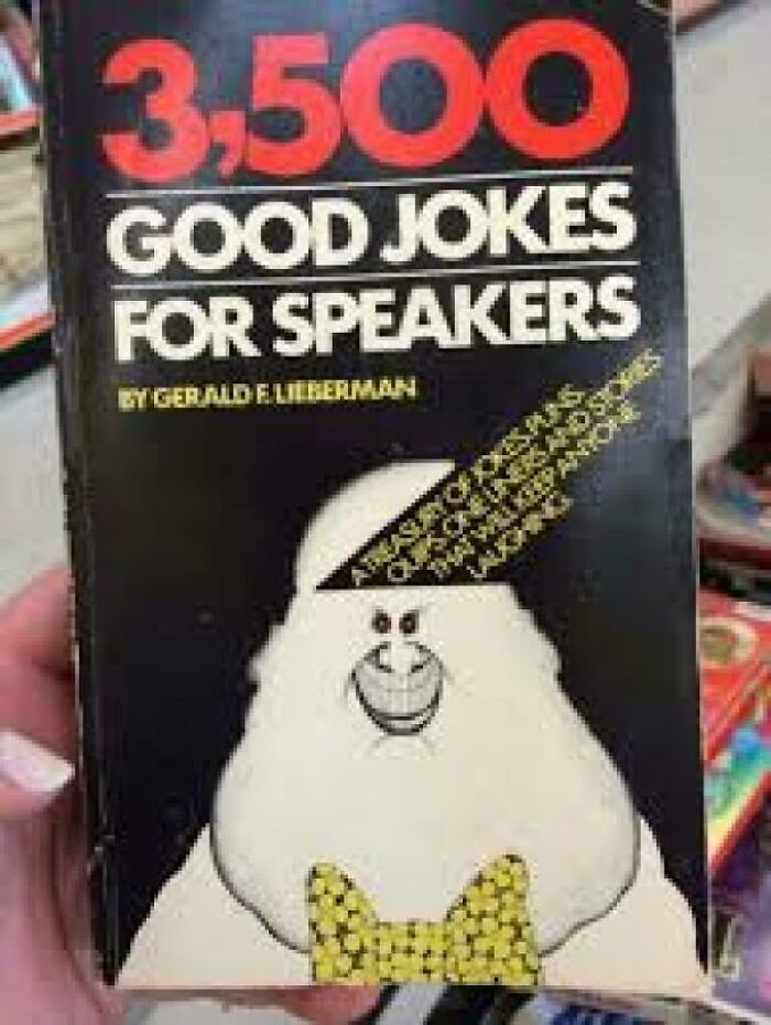 I'm Not Sure Why You'd Pick Such An Utterly Terrifying Cover For A Joke Book