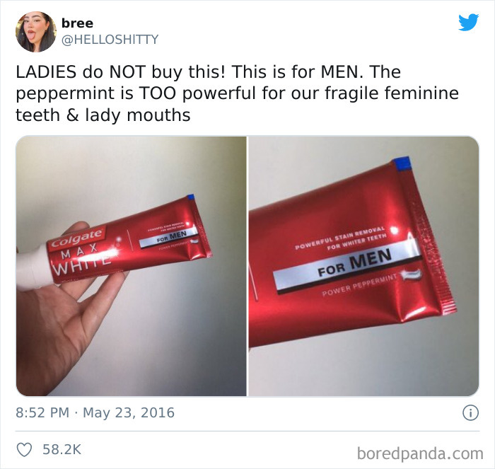 Toothpaste For Men Only!