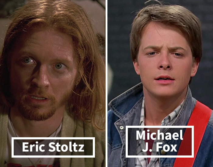Eric Stoltz fue sustituido por Michael J. Fox en Regreso Al Futuro
