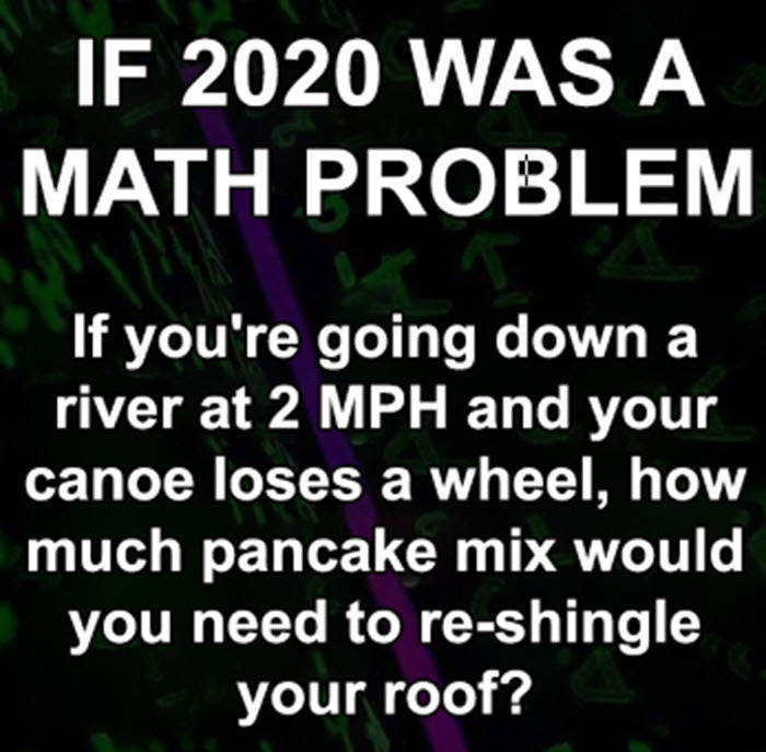 Another 2020 Math Problem