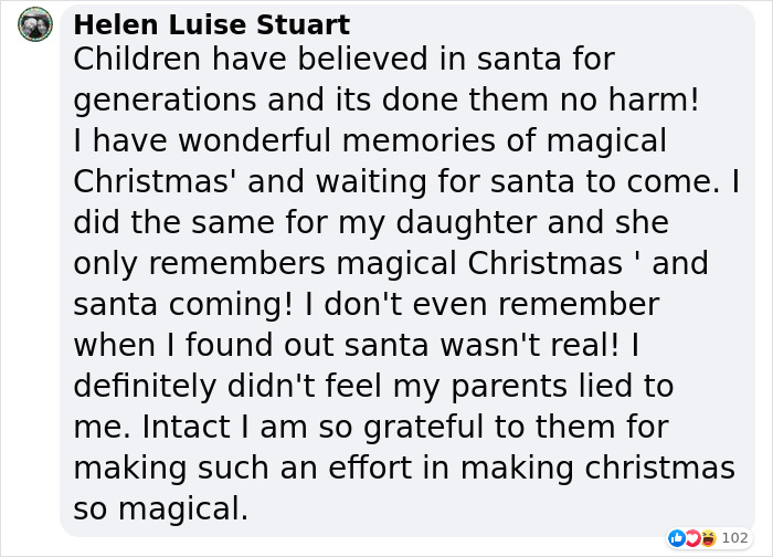 Mom Says She's Not Going To Lie To Her Kids About Santa Or The Easter Bunny, Gets Criticized
